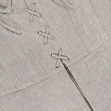 Catalan Lace Front Linen Top (14687654216043)