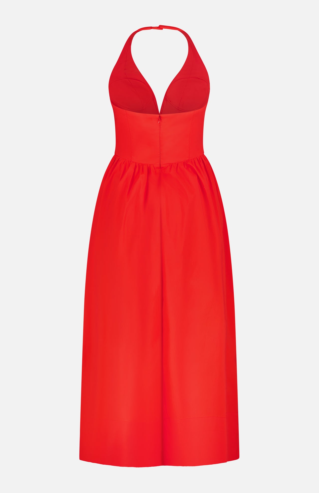 Filippa Plunging Midi Dress (14681357386091)