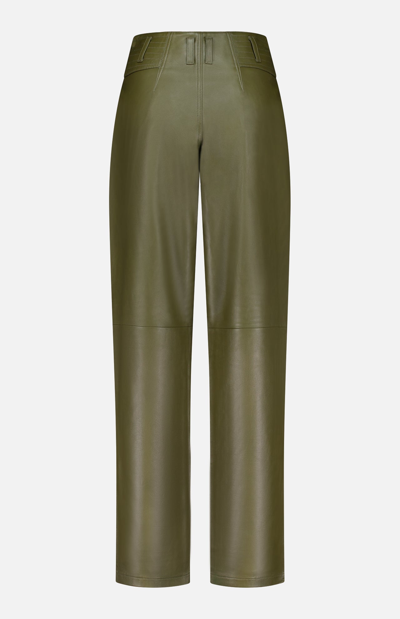 Justine Straight Leg Leather Pant (14698340155755)