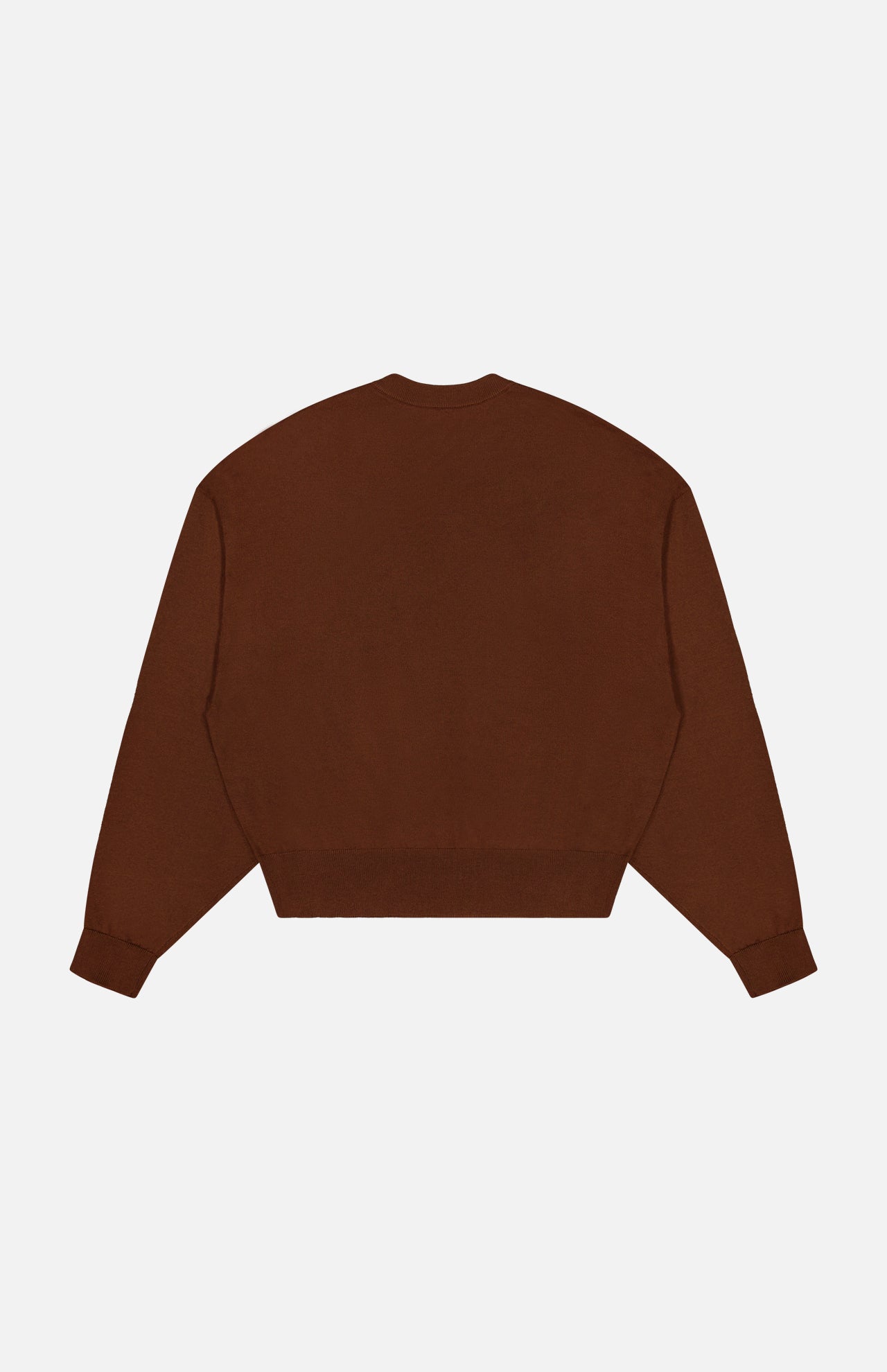 A Bradley Argyle Sweater by RONNY KOBO is displayed flat, showcasing the back against a white background.