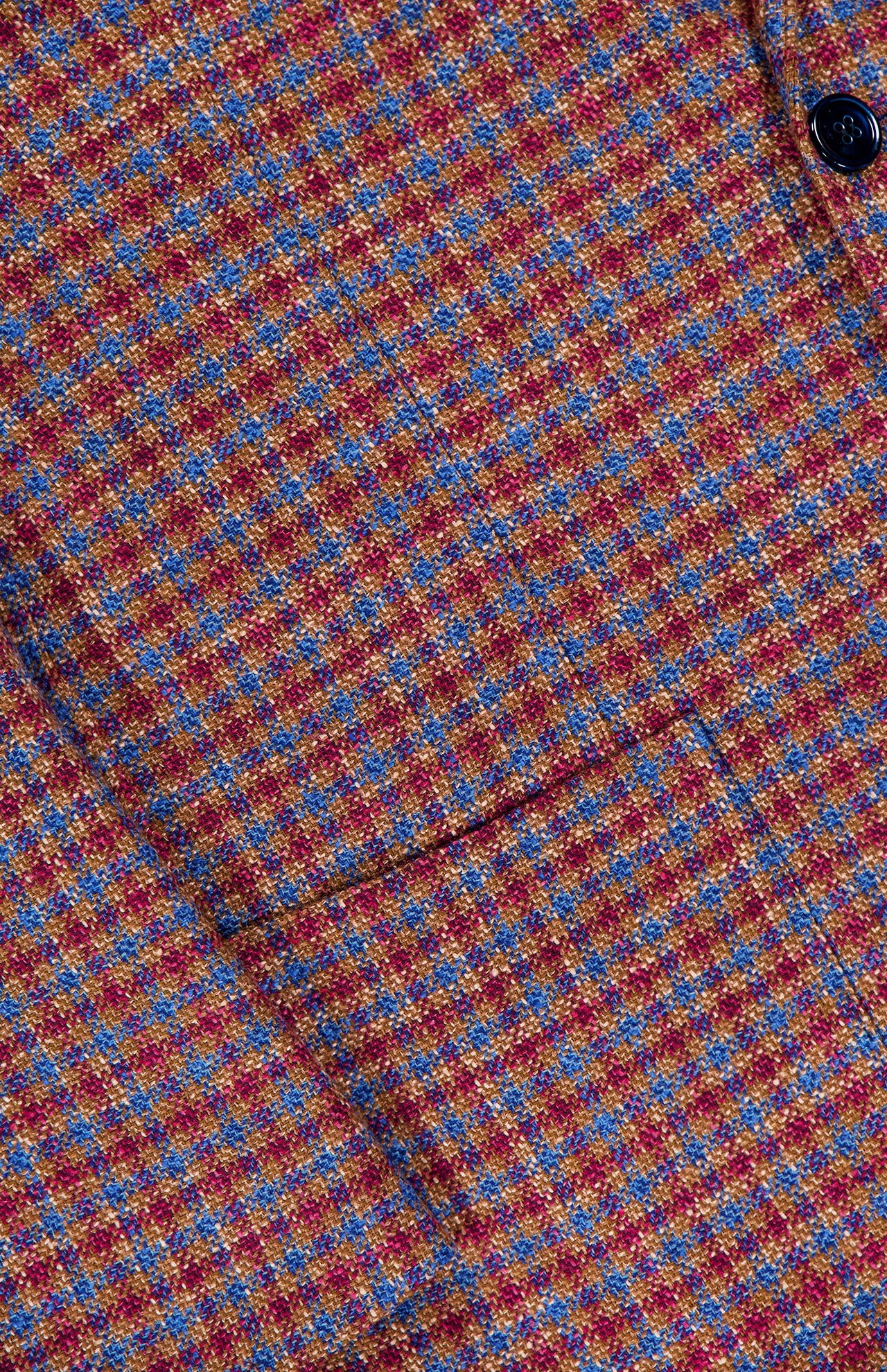 Wool and Silk Micro Check Sportcoat (14690370584939)