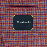 Wool and Silk Micro Check Sportcoat (14690370584939)