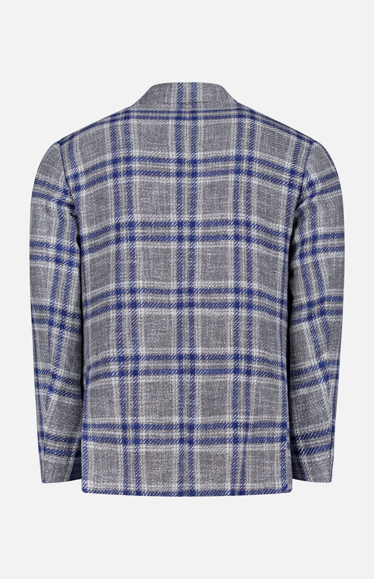Wool and Silk Plaid Sportcoat (14690370519403)
