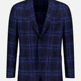 Plaid Single Breasted Sportcoat