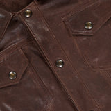 Denham Grained Lamb Trucker Jacket (14695722418539)