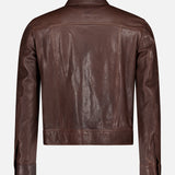 Denham Grained Lamb Trucker Jacket (14695722418539)