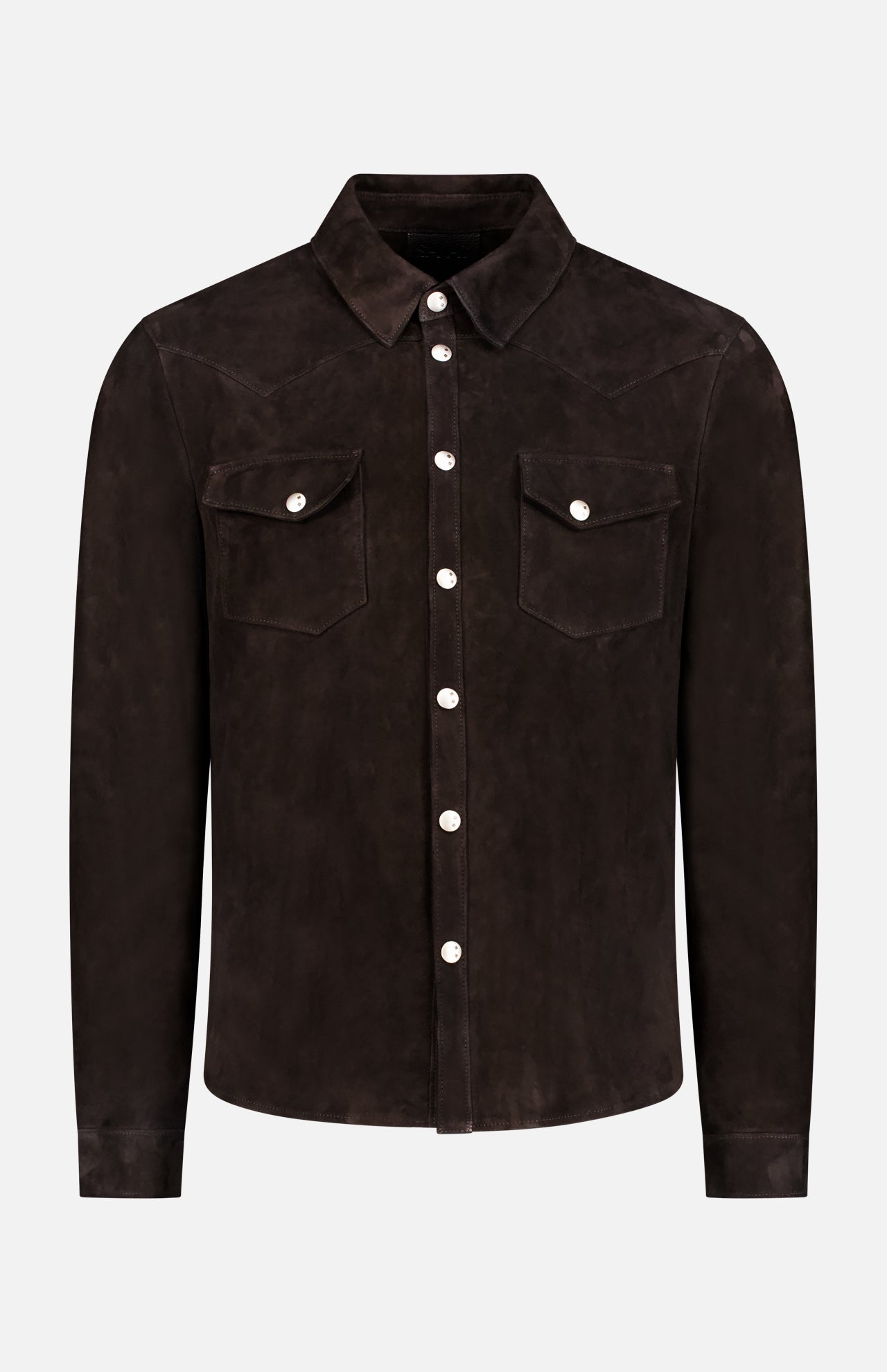 Savas Men's Lowry Lamb Leather Overshirt | A.K. Rikk's