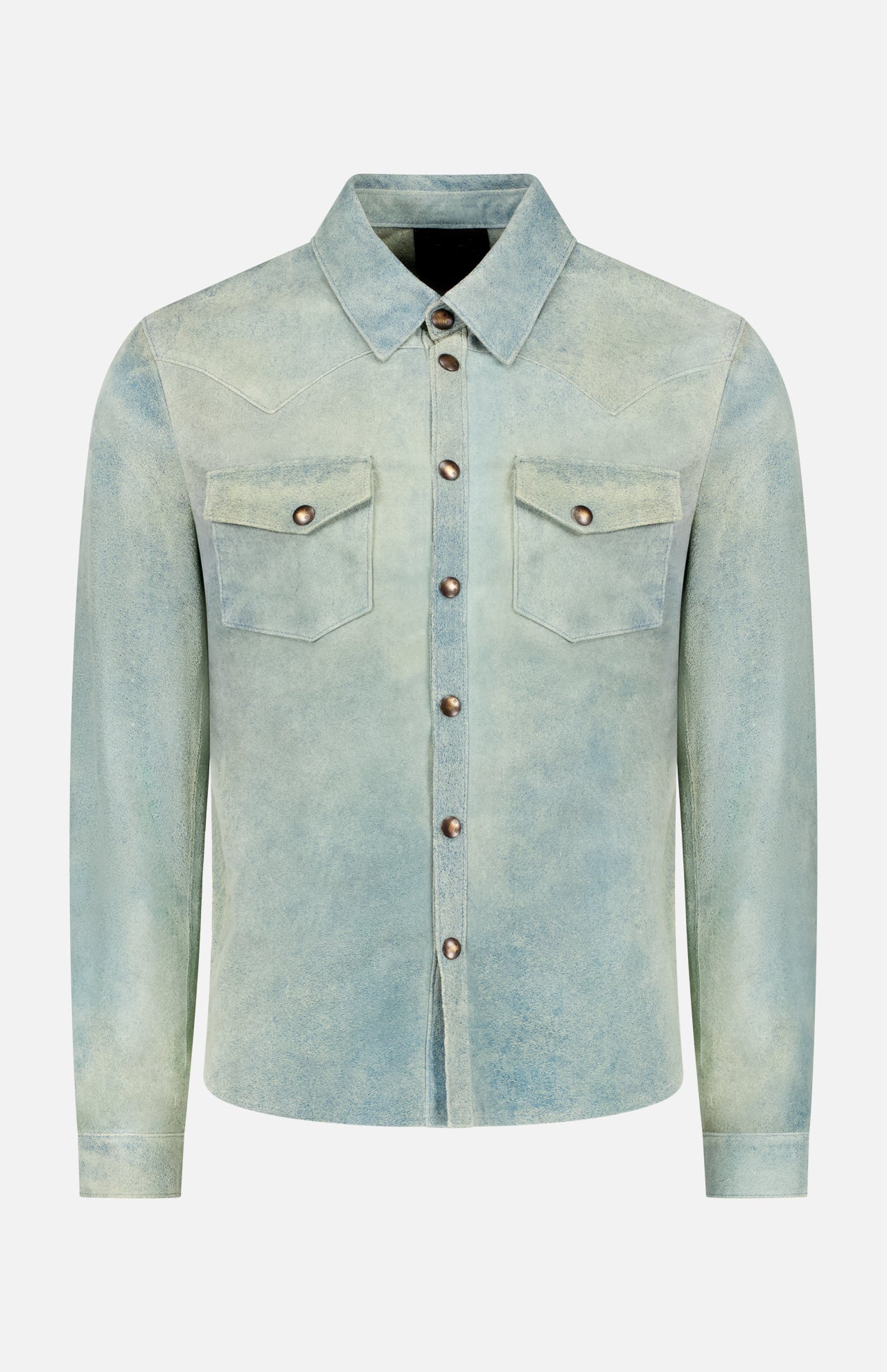 Lowry Lamb Leather Overshirt (14621301866859)