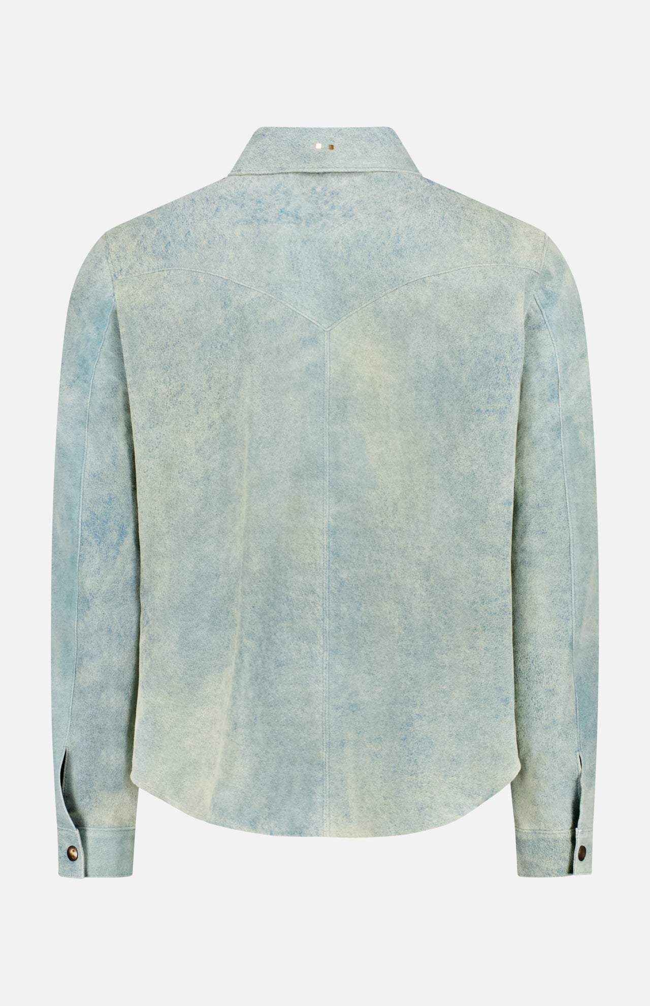 Lowry Lamb Leather Overshirt (14621301866859)