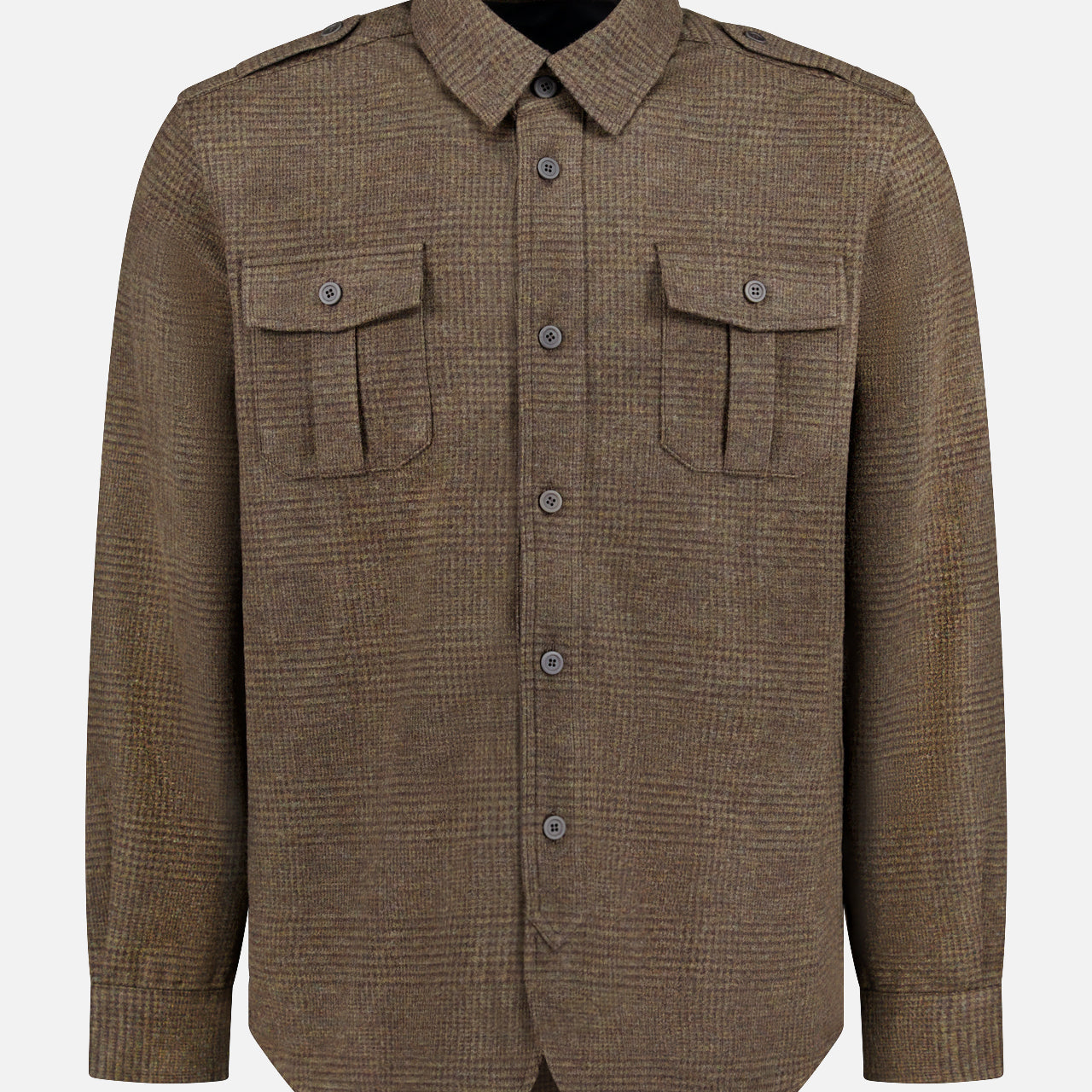Felpa Generale Wool Shirt (14698523623787)