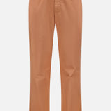 The SEASE Summer Mindset Drawstring Trouser Pant features a light brown pastel shade, elastic waistband, straight legs, and relaxed fit, shown against a plain white background.