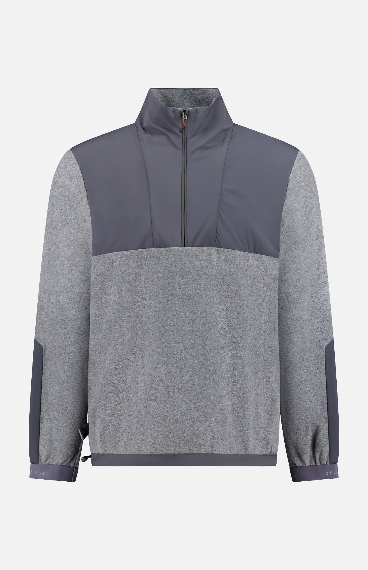 Zipped Skipper Pullover Sweatshirt (14698523722091)