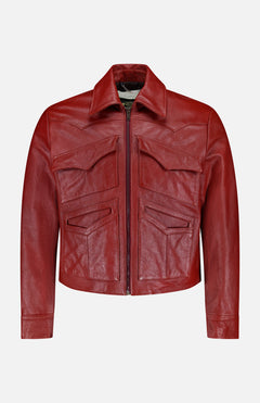 SECOND/LAYERLeota Leather JacketA.K. Rikk's