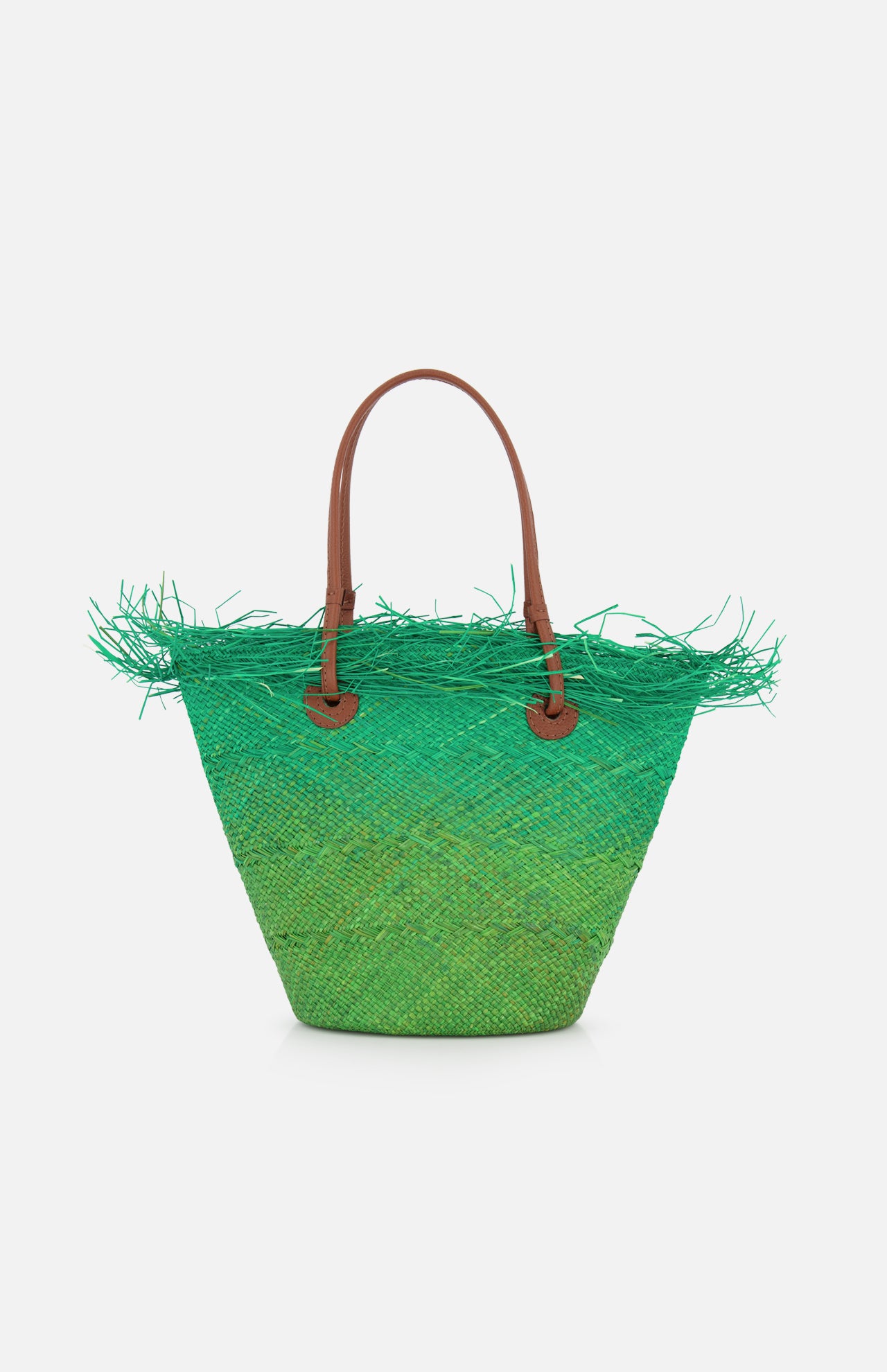 Baby Ombre Basket with Frayed Border Bag (14680747999595)