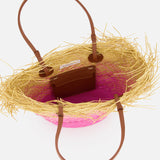 Baby Ombre Basket with Frayed Border Bag (14680748032363)