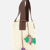 Medium "El Viajero" Woven Straw Bag (14680748163435)