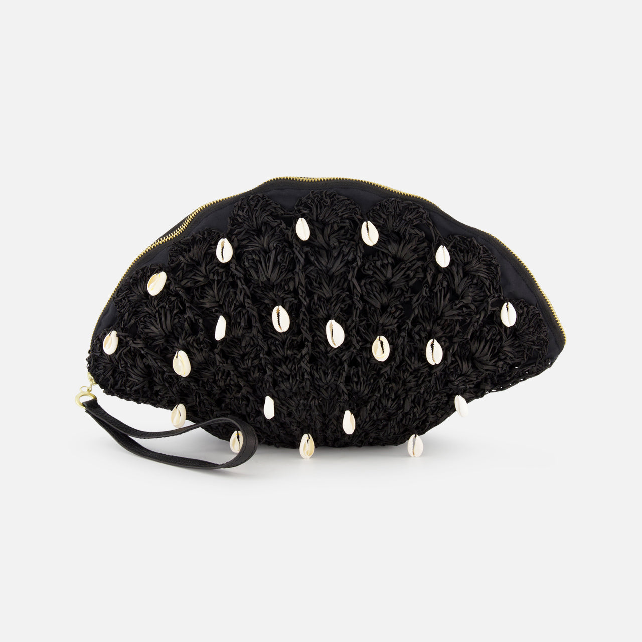 Seashell Embroidered Clutch (14680748097899)