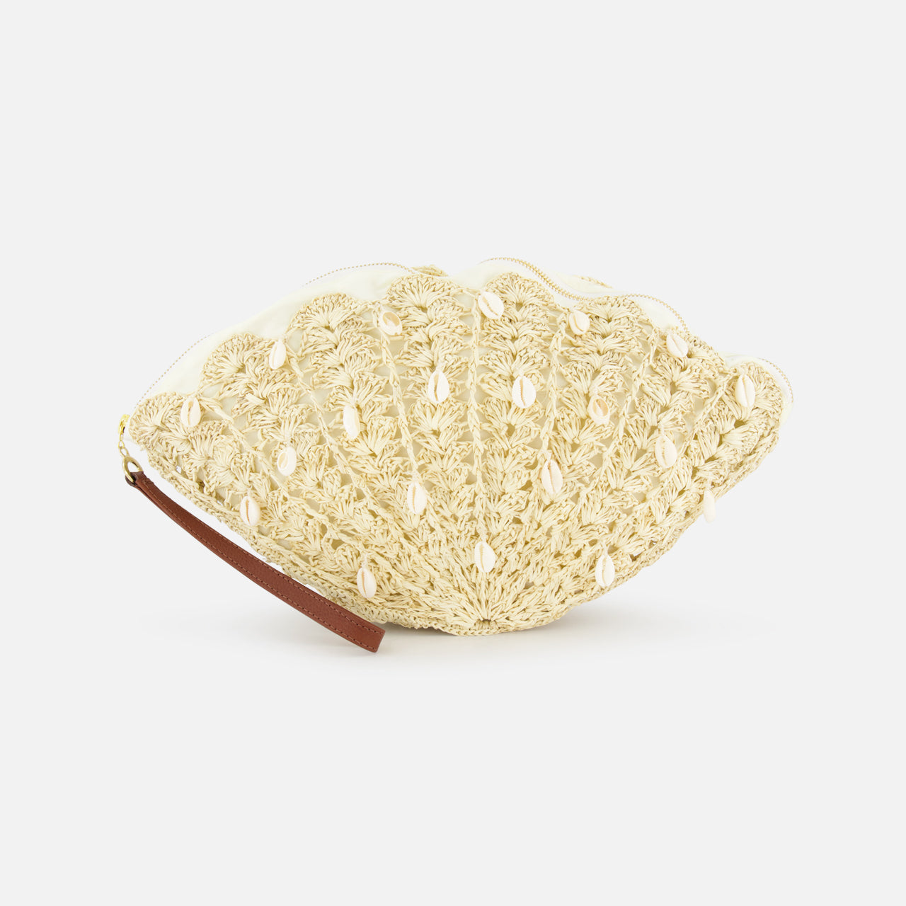 Seashell Embroidered Clutch (14680748130667)