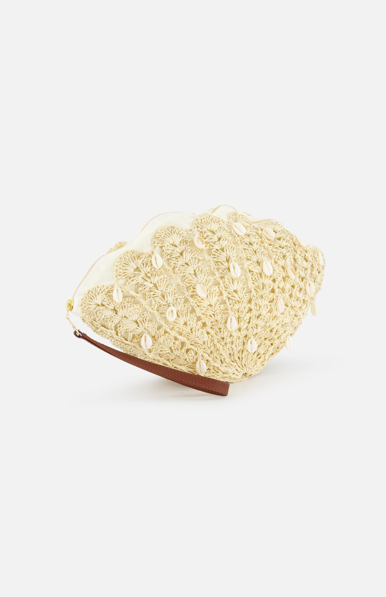 Seashell Embroidered Clutch (14680748130667)