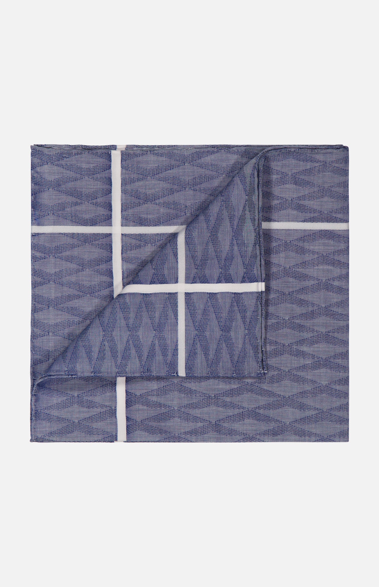 Nocturn Shadow Jacquard Pocket Square (14691193717099)