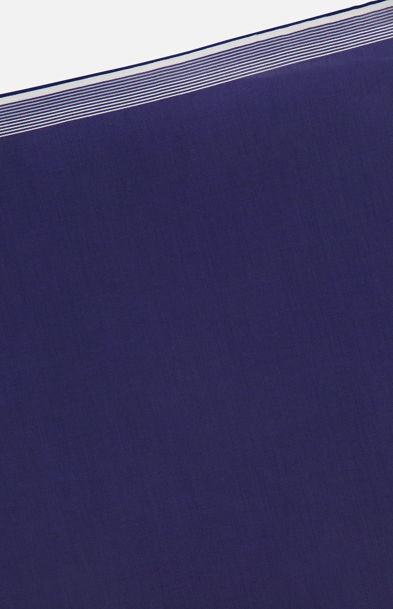 Philharmonie Marine Satin Border Pocket Square (14750801527147)