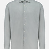 Solid Twill Contemporary Shirt