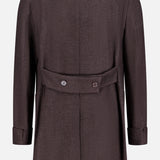 Gauntlet Double Breasted Wool Coat