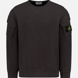 Brushed Cotton Crewneck Sweatshirt (14697783951723)
