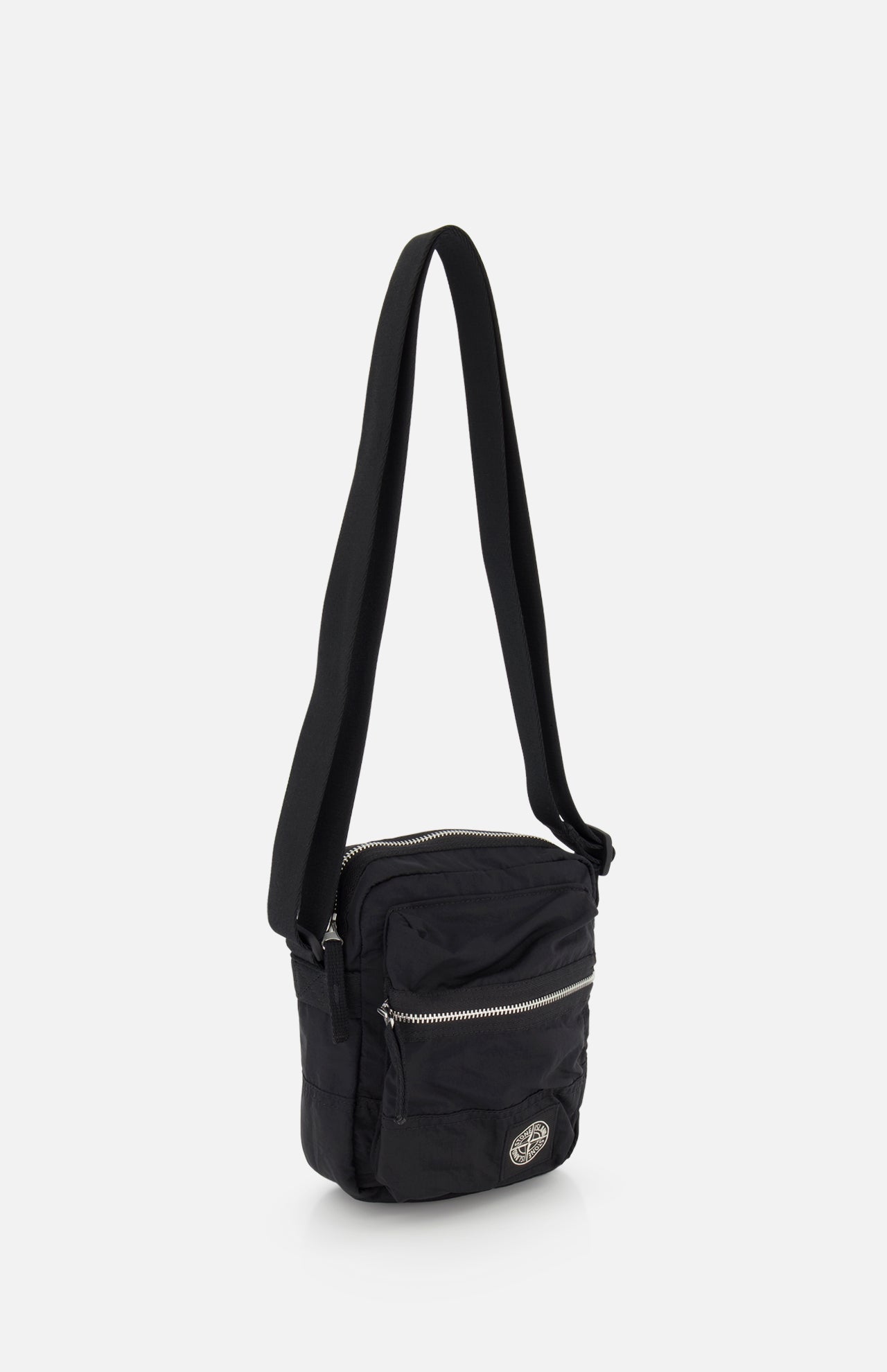 Coated Nylon Crossbody Pouch (14697879372139)