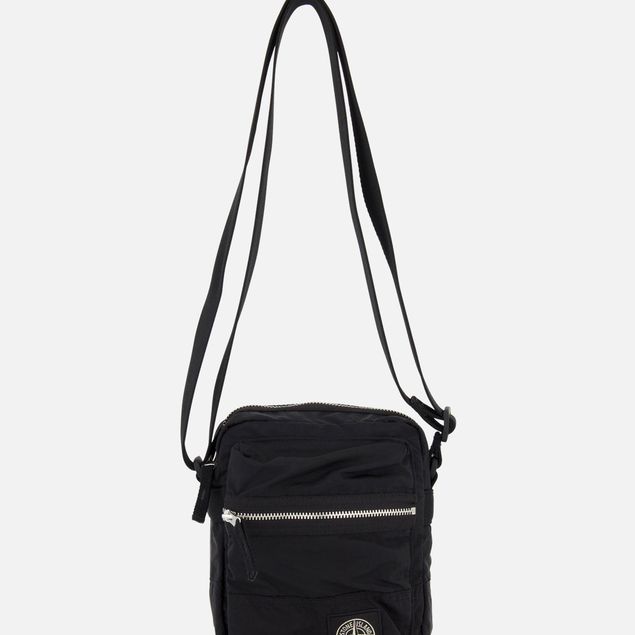 Coated Nylon Crossbody Pouch (14697879372139)