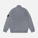 Knit Zip Up Sweater (14697783755115)