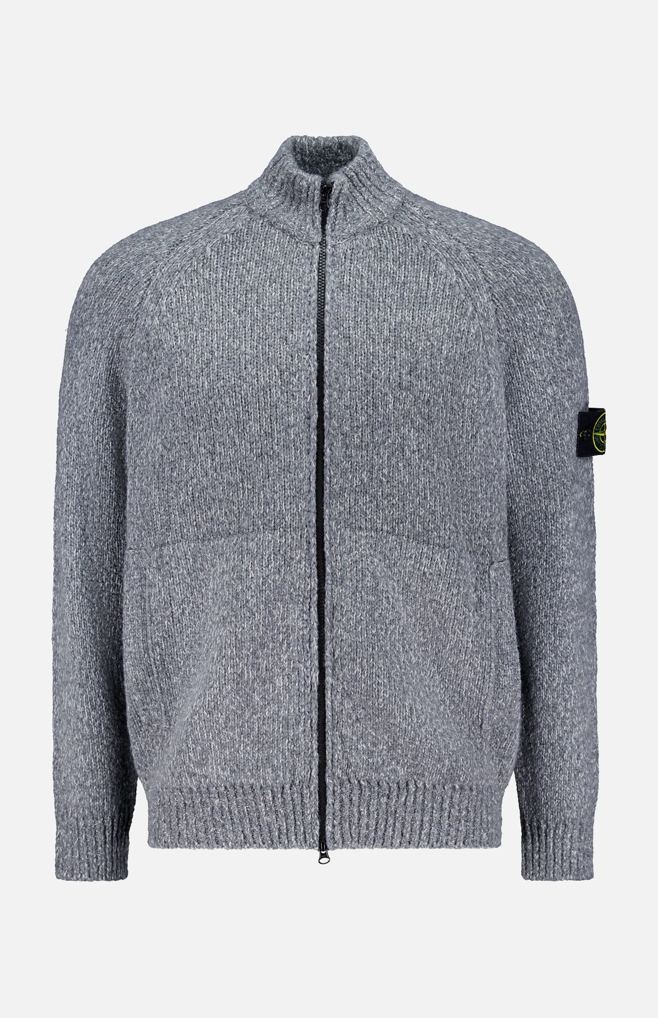 Knit Zip Up Sweater (14697783755115)