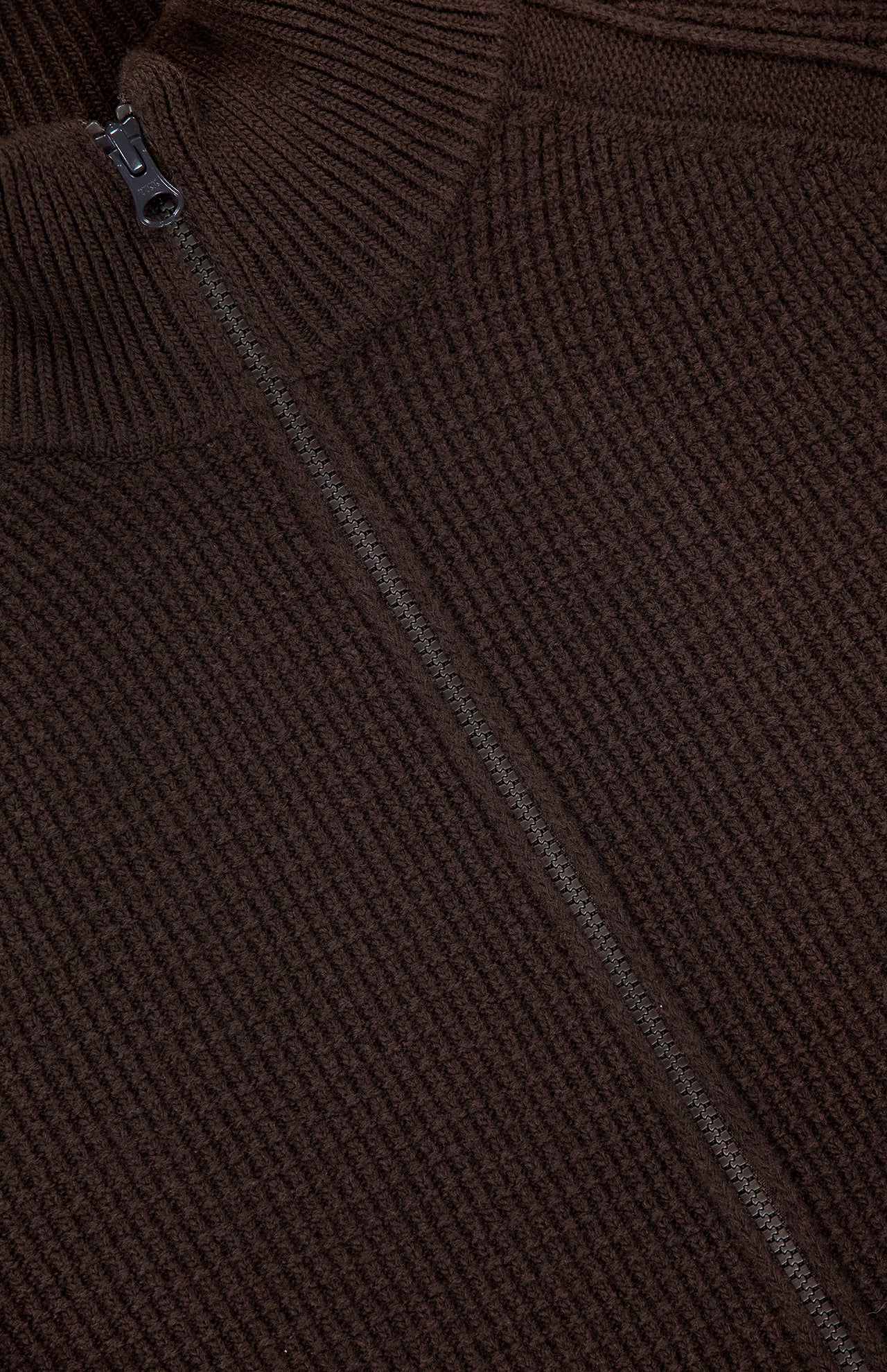 Wool Tonal Patch Zip Up Sweater (14697879961963)