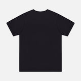 A Superfine Underwear T-Shirt by SUNSPEL is laid flat, viewed from the back against a white background. Crafted from premium long staple cotton, this essential piece is perfect for men’s loungewear.