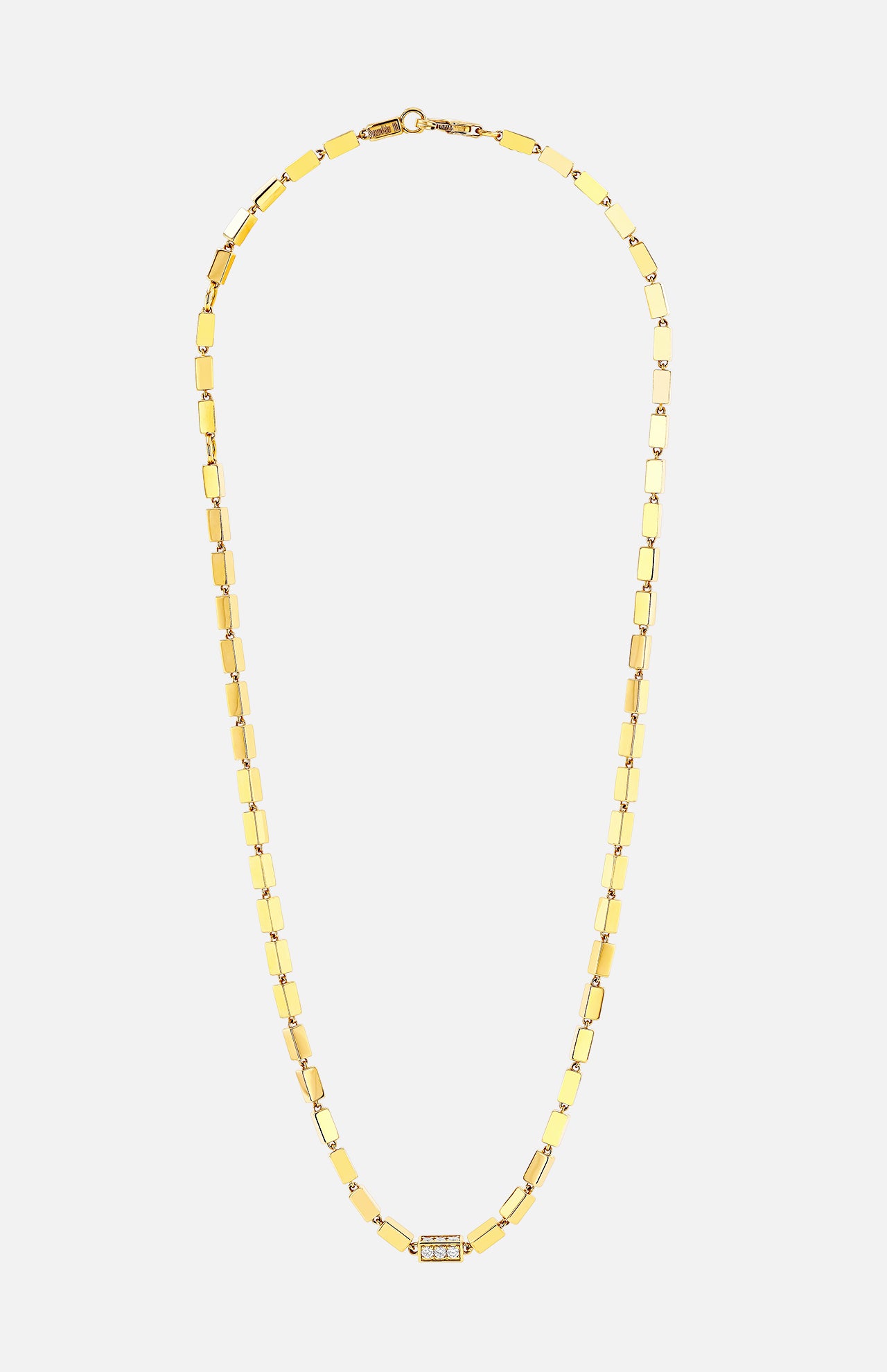 Thick Block Necklace (7341870284915)