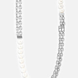 Catena Issac White Pearl Necklace (6823583776883)