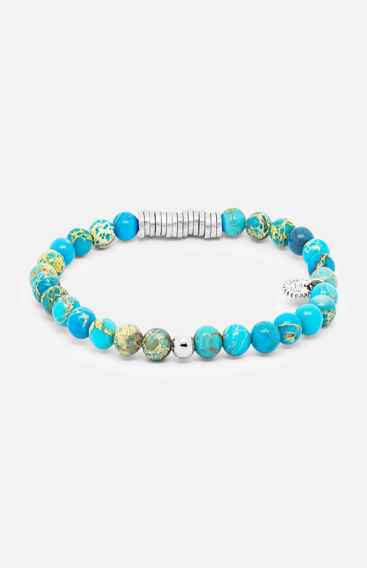 Classic Discs Beaded Bracelet (7349622669427)