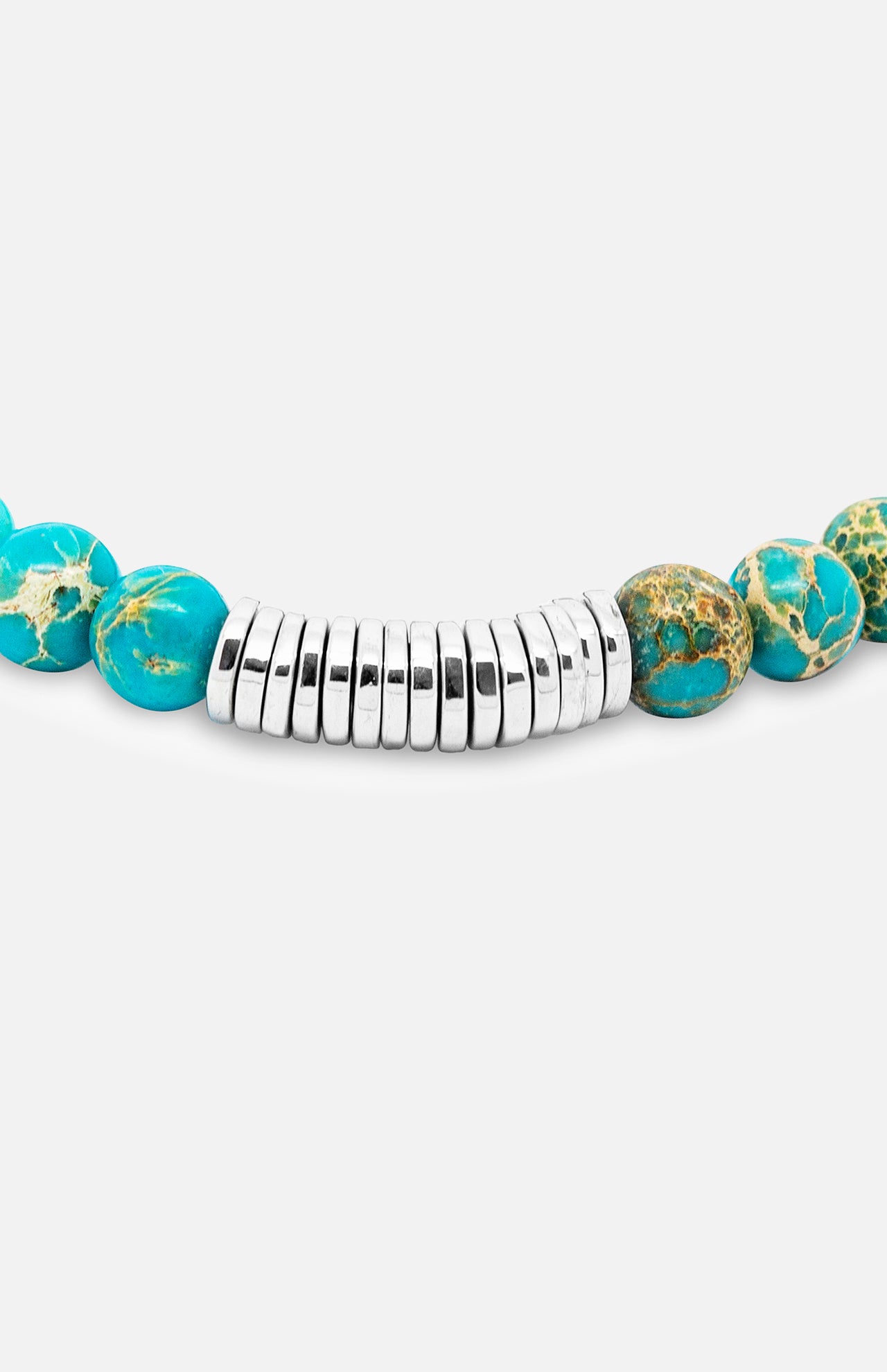 Classic Discs Beaded Bracelet (7349622669427)