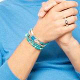 Classic Discs Beaded Bracelet (7349622669427)