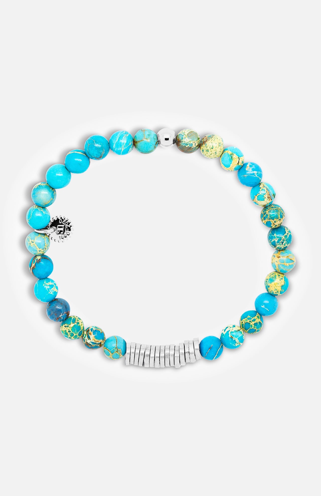 Classic Discs Beaded Bracelet (7349622669427)