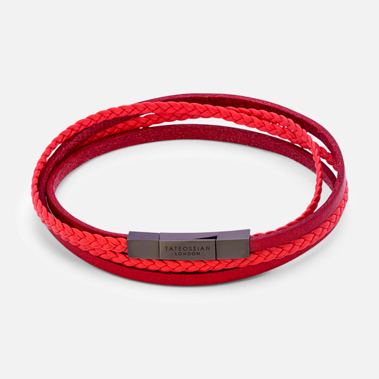 Polished Leather Bracelet (7018899079283)