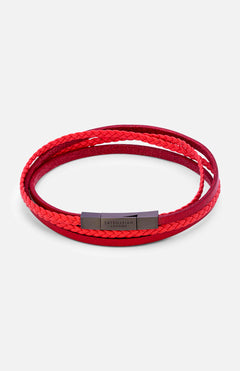 TATEOSSIANPolished Leather BraceletA.K. Rikk's