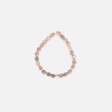 Moonstone and Green Enamel Peace Bracelet (14657512767851)