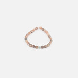 Moonstone and Green Enamel Peace Bracelet (14657512767851)