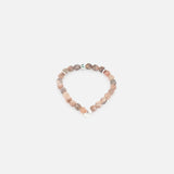 Moonstone and Green Enamel Peace Bracelet (14657512767851)