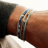 Navajo Triple Wrap Beaded Bracelet (14657513095531)