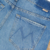 The Fringe Half-Pipe Button Sneak Jean