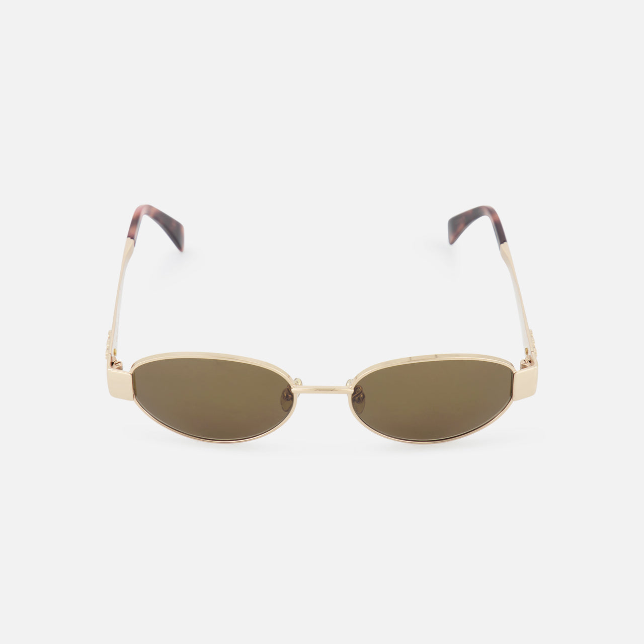 Celine Oval Gold Sunglasses (14687114723691)