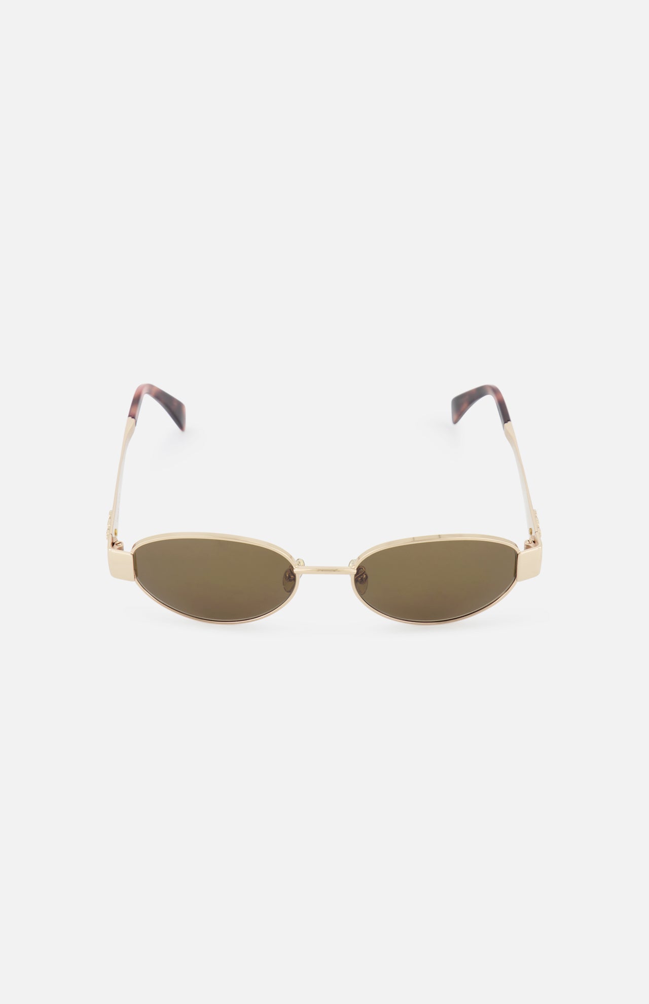 Celine Oval Gold Sunglasses (14687114723691)