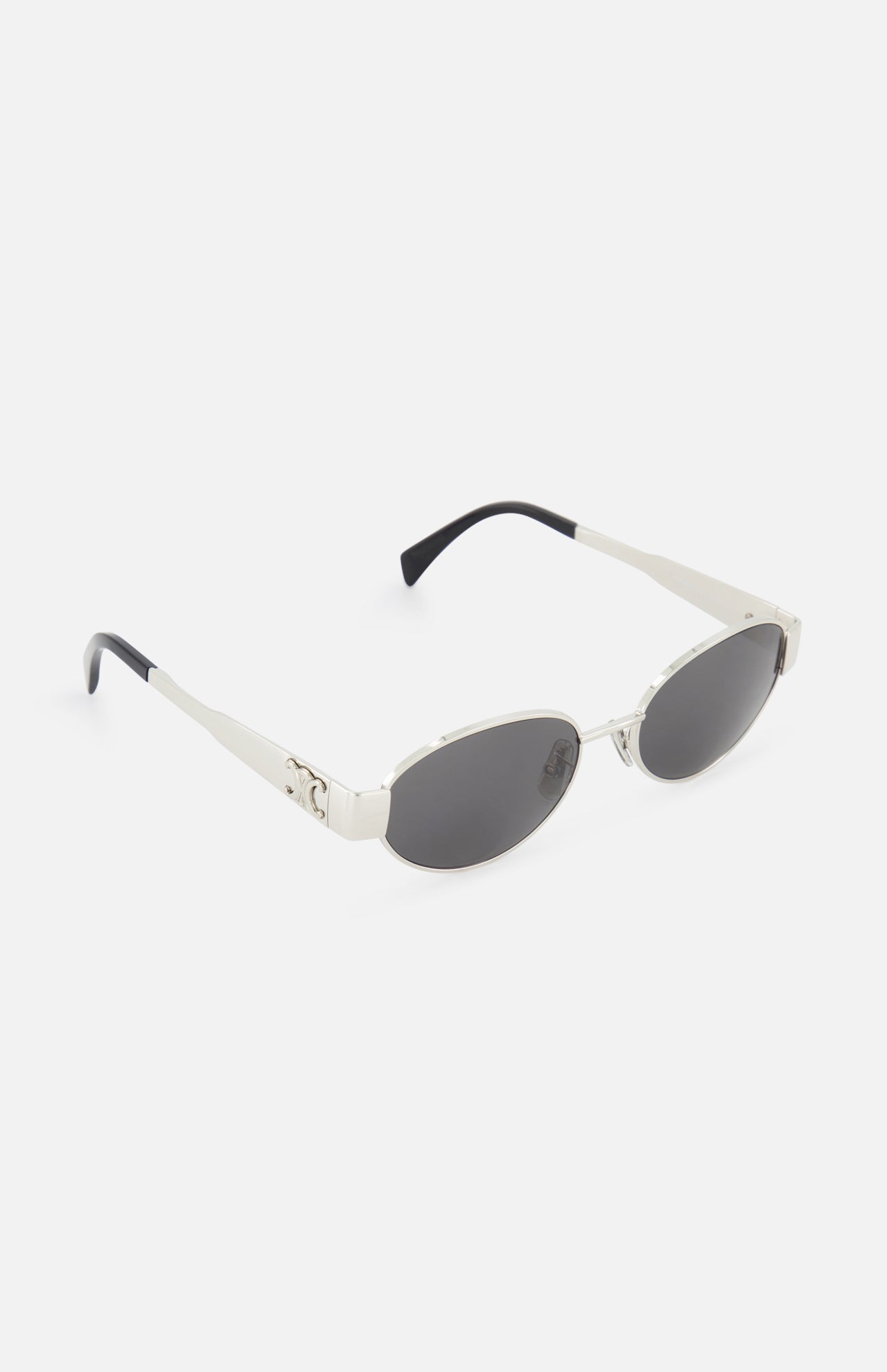 Celine Oval Silver Sunglasses (14687114690923)